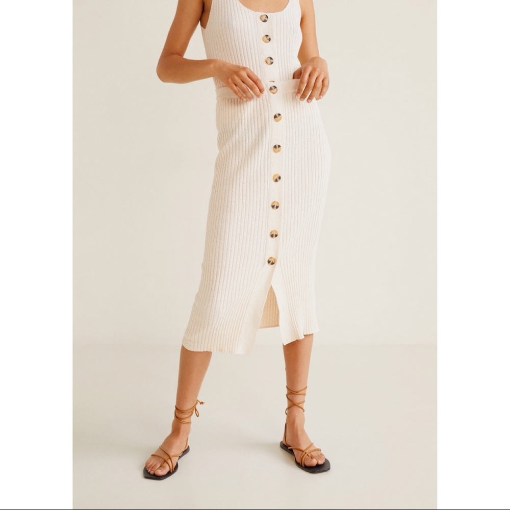Mango Ribbed Co-ord Set